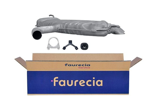 End silencer - Easy2Fit Kit - Set with mounting parts