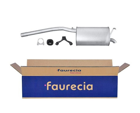 End silencer - Easy2Fit Kit - Set with mounting parts