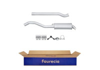 End silencer - Easy2Fit Kit - Set with mounting parts