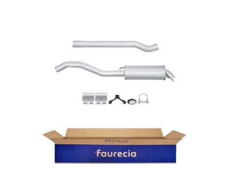 End silencer - Easy2Fit Kit - Set with mounting parts