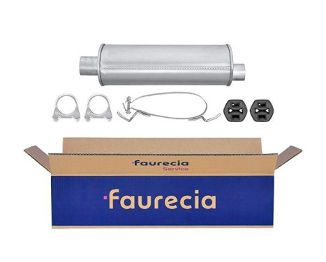 End silencer - Easy2Fit Kit - Set with mounting parts