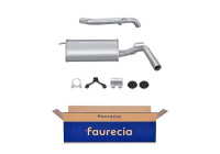 End silencer - Easy2Fit Kit - Set with mounting parts