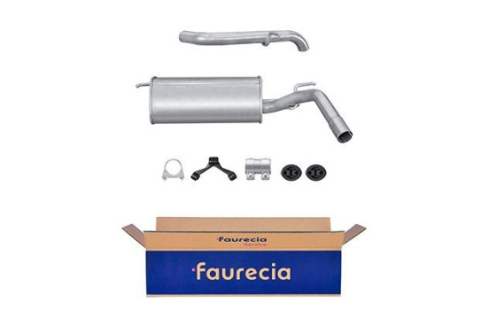 End silencer - Easy2Fit Kit - Set with mounting parts