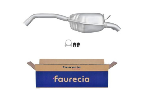 End silencer - Easy2Fit Kit - Set with mounting parts
