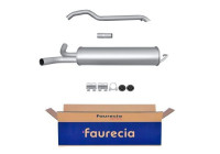 End silencer - Easy2Fit Kit - Set with mounting parts