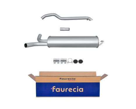 End silencer - Easy2Fit Kit - Set with mounting parts