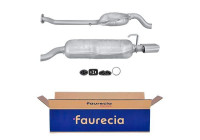 End silencer - Easy2Fit Kit - Set with mounting parts