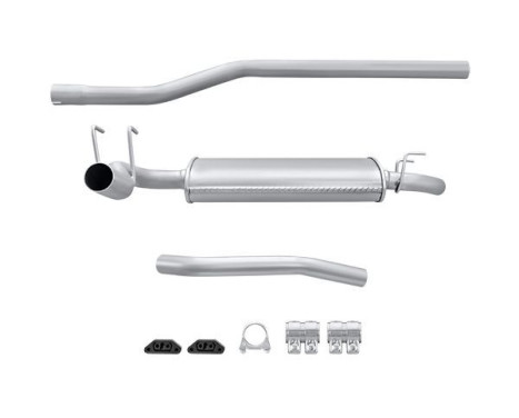 End silencer - Easy2Fit Kit - Set with mounting parts, Image 2