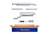 End silencer - Easy2Fit Kit - Set with mounting parts