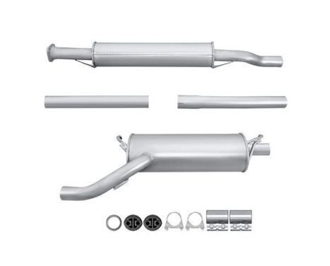 End silencer - Easy2Fit Kit - Set with mounting parts, Image 2