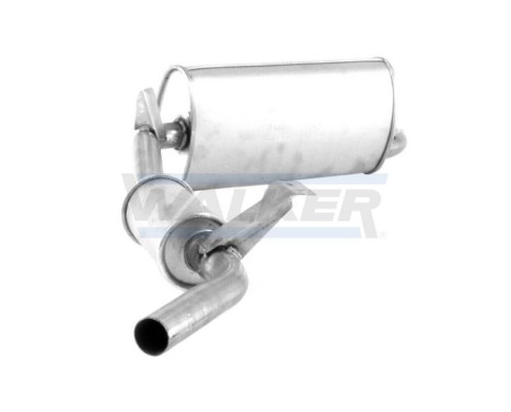 Exhaust backbox / end silencer 01260 Walker