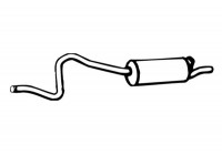 Exhaust backbox / end silencer 02322 Walker