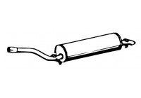 Exhaust backbox / end silencer 05388 Walker