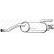 Exhaust backbox / end silencer 100-477 Bosal