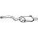Exhaust backbox / end silencer 105-221 Bosal