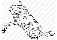 Exhaust backbox / end silencer 105-503 Bosal