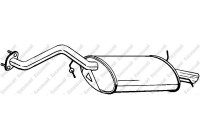 Exhaust backbox / end silencer 115-157 Bosal