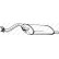 Exhaust backbox / end silencer 115-505 Bosal