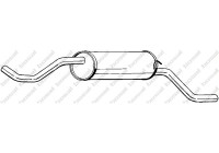 Exhaust backbox / end silencer 115-663 Bosal