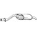 Exhaust backbox / end silencer 115-819 Bosal, Thumbnail 2
