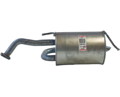 Exhaust backbox / end silencer 128-001 Bosal