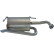 Exhaust backbox / end silencer 128-001 Bosal, Thumbnail 3