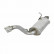 Exhaust backbox / end silencer 128-003 Bosal
