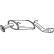 Exhaust backbox / end silencer 128-003 Bosal, Thumbnail 2