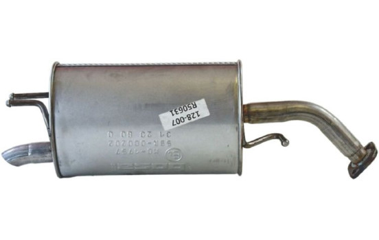 Exhaust backbox / end silencer 128-007 Bosal, Image 4