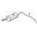 Exhaust backbox / end silencer 13296 Walker