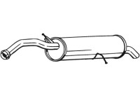 Exhaust backbox / end silencer 135-093 Bosal