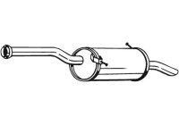 Exhaust backbox / end silencer 135-121 Bosal