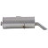 Exhaust backbox / end silencer 135-419 Bosal