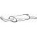 Exhaust backbox / end silencer 135-427 Bosal