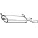 Exhaust backbox / end silencer 135-507 Bosal, Thumbnail 2