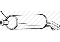 Exhaust backbox / end silencer 135-547 Bosal
