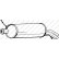 Exhaust backbox / end silencer 135-547 Bosal