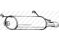 Exhaust backbox / end silencer 135-661 Bosal
