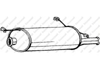 Exhaust backbox / end silencer 135-669 Bosal