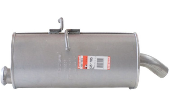 Exhaust backbox / end silencer 135-705 Bosal, Image 2