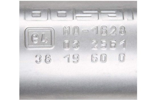Exhaust backbox / end silencer 135-721 Bosal, Image 8