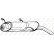 Exhaust backbox / end silencer 135-763 Bosal