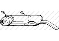 Exhaust backbox / end silencer 135-765 Bosal