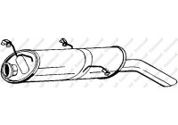 Exhaust backbox / end silencer 135-769 Bosal