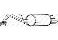 Exhaust backbox / end silencer 141-009 Bosal