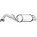 Exhaust backbox / end silencer 141-009 Bosal