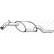 Exhaust backbox / end silencer 141-199 Bosal