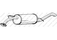 Exhaust backbox / end silencer 141217 Bosal