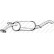 Exhaust backbox / end silencer 141217 Bosal