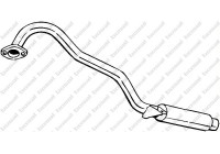 Exhaust backbox / end silencer 145-003 Bosal